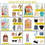 Bohemian Sunshine Compression Packing Cubes Set