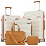 Joyway 3-Piece Expandable Hard Shell Luggage Set