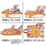 Bohemian Sunshine Compression Packing Cubes Set