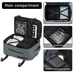 ECOHUB 16'' Airline-Approved Travel Backpack, Grey