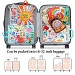 Bohemian Sunshine Compression Packing Cubes Set