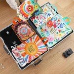Bohemian Sunshine Compression Packing Cubes Set