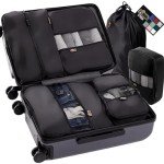 Gorilla Grip 6 Packing Cubes for Travel