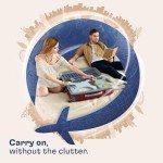 Shacke Pak 5 Packing Cubes & Laundry Bag Set