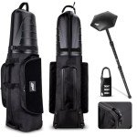 PLAYEAGLE Rolling Golf Club Travel Bag