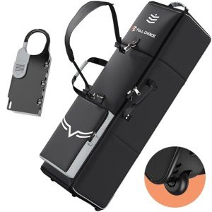 Pro Golf Travel Bag with Wheels & Lock