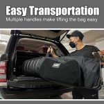 Durable Waterproof Golf Travel Bag with Wheels