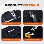 Pro Golf Travel Bag with Wheels & Lock