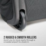 Wheeled Foldable Golf Travel Bag with Pockets