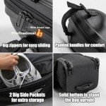 Durable Waterproof Golf Travel Bag with Wheels