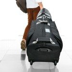 Wheeled Foldable Golf Travel Bag with Pockets