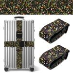 Wildflower Adjustable Luggage Straps for Suitcases