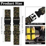 Wildflower Adjustable Luggage Straps for Suitcases