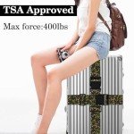 Wildflower Adjustable Luggage Straps for Suitcases