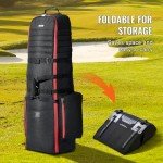 VEVOR Waterproof Golf Travel Bag with Wheels