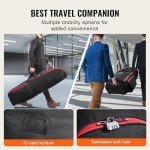 VEVOR Waterproof Golf Travel Bag with Wheels