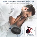 DreamSky Vibrating Alarm Clock for Deep Sleepers