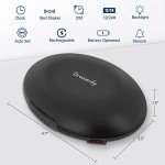 DreamSky Vibrating Alarm Clock for Deep Sleepers