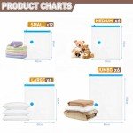 Warmi Vacuum Storage Bags with Electric Pump - 30 Pack