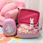 Unicorn Kids Luggage Set with Backpack and Wheels
