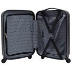 Travelers Club Cosmo 20-Inch Black Spinner Luggage