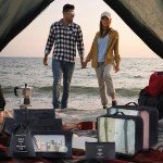 7-Piece Travel Packing Organizer Set (Black)