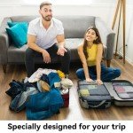 7-Piece Travel Packing Organizer Set (Black)