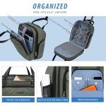 VANKEAN 16-Inch Lightweight Underseat Carry-On Suitcase