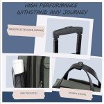 VANKEAN 16-Inch Lightweight Underseat Carry-On Suitcase