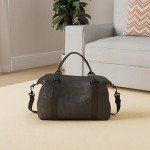 Compact Weekender Duffle Bag with Trolley Sleeve