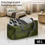 Lucky Travel 65L Duffel Bag - Gym & Weekend Use
