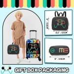 Inprof Kids' 5-Piece Hardside Luggage Set