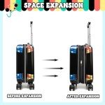 Inprof Kids' 5-Piece Hardside Luggage Set