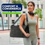 Compact Weekender Duffle Bag with Trolley Sleeve