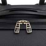 Travelers Club Cosmo 20-Inch Black Spinner Luggage