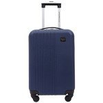 Travelers Club 20-Inch Navy Blue Spinner Luggage