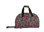 Betsey Johnson Lightweight 22" Duffel Bag - Leopard Rose