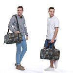 MarsBro Water-Resistant Camouflage Travel Duffel Bag