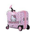 Hello Kitty Pink Ride-On Luggage for Kids