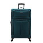 U.S. Traveler Anzio Teal Expandable Spinner Luggage