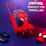 Marvel Spiderman Foldable Kid's Trolley Suitcase