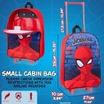 Marvel Spiderman Foldable Kid's Trolley Suitcase