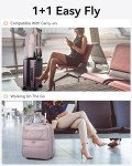 LUGGEX Stylish Lightweight Underseat Carry-On Luggage