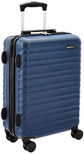Navy Blue 20-Inch Hardside Carry-On Spinner Luggage