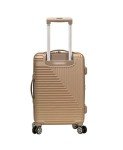 Rockland Star Trail Champagne Hardside Luggage Set
