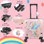 Unicorn Kids Luggage Set - 5 Piece Spinner