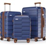 3-Piece Lightweight Expandable Hardside Luggage Set