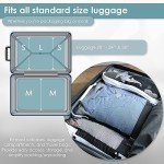 Wanderly Gear Compression Packing Cubes Set – 6 Pieces