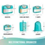Veken Packing Cubes Set for Travel - 6 Sizes