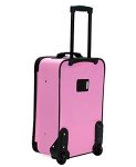 Pink Expandable Softside Luggage Set, 2-Piece